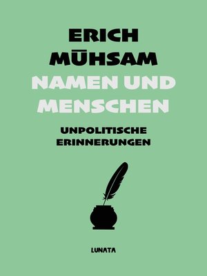 cover image of Namen und Menschen